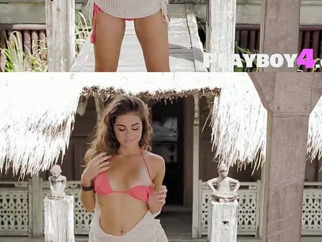 Hot large tits hottie nude her awesome body after hawt striptease