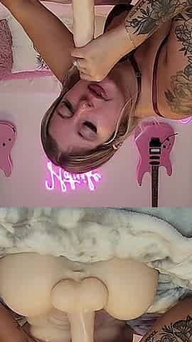 Hotwife Lexi Love Fucks Her Torso Doll's Big Cock in Lexi's Playroom