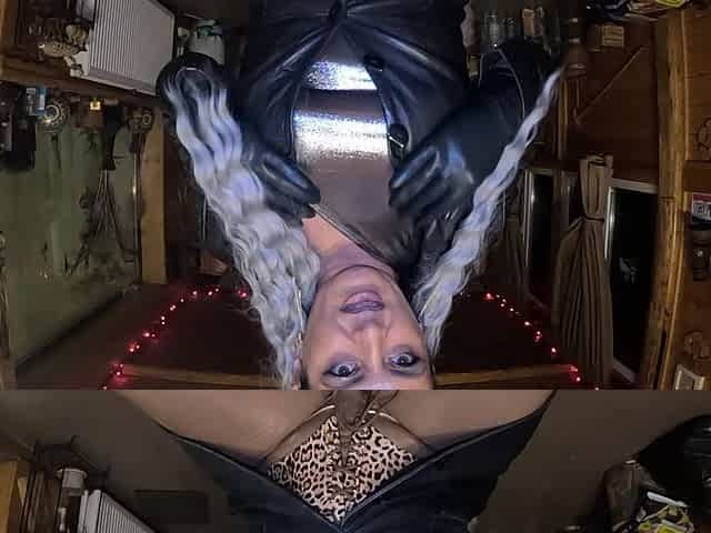 Shiny Leather Fetish - Cameltoe, Dirty Talk & Intense Orgasm 307