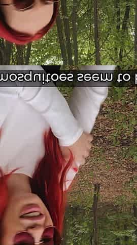 Step Mom Shares Tent with Step Son in Forest-hot Handjob to Facial!