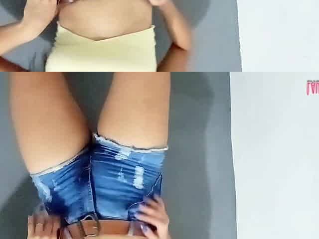 Hot Brunette Shows How to Suck and Put a Dick in Her Pussy