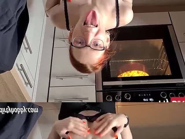 Redhead Amateur Swallows A Cumshot