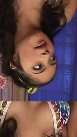 Cute Andrea Kelly fucking and sucking interracial cock