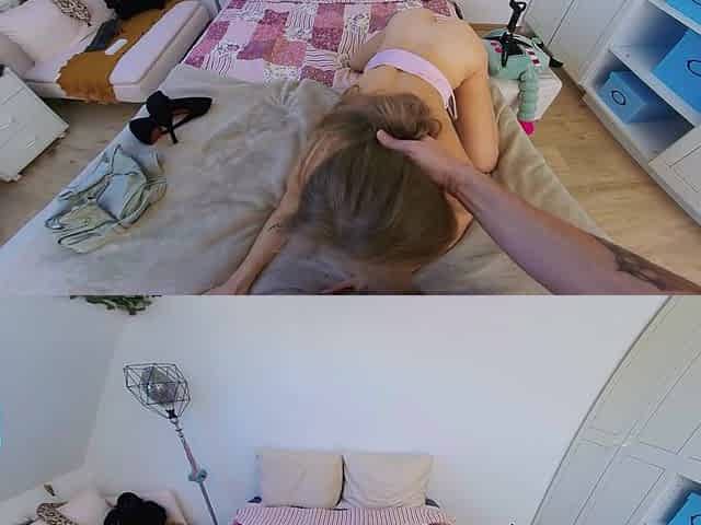 Skinny Blonde Dicked I