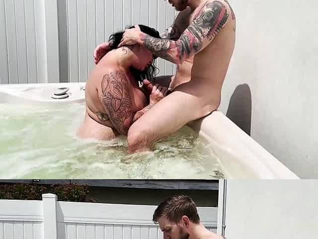 BBW Hotwife Gets a Creampie in Her Tight Pussy - Steve