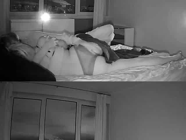 Voyeur amateur mature couple fucking