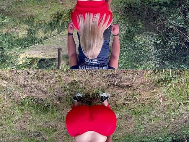 I Sucked and Cummed in My Friends Wifes Mouth in the Forest