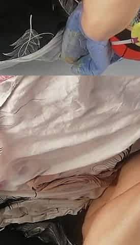 Amateur Mom Masturbates with Fingers in Pussy Until Orgasm.