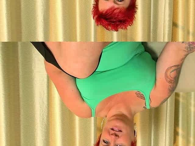 German Housewives Casting - Redhead masturbates first time