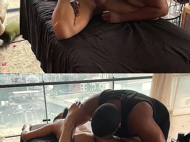 That babe didn't know u could give a cutie a massage with a cheerful ending.
