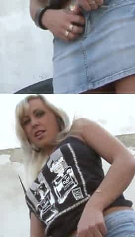 Street and Panty Pisser Top Model Girl