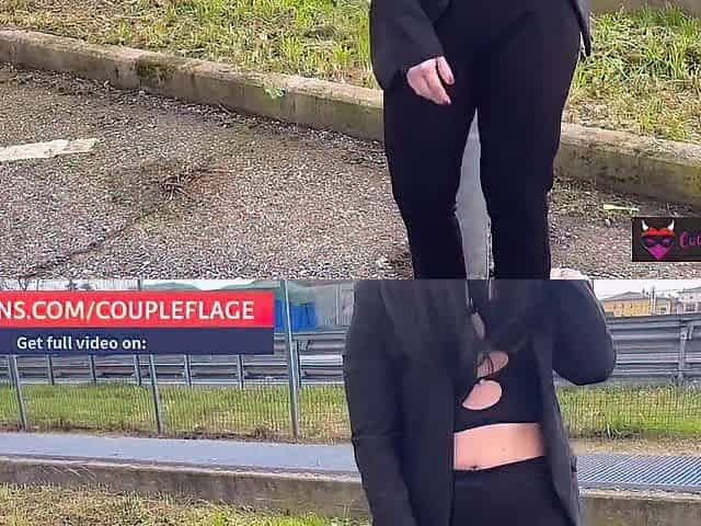 Rimorchiata in autostrada. Sono fidanzata posso farti solo un pompino! (DIA ITA ????????)