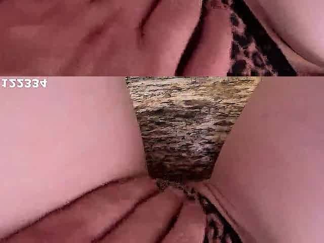 Stranger girl loves to be finger fucked in park