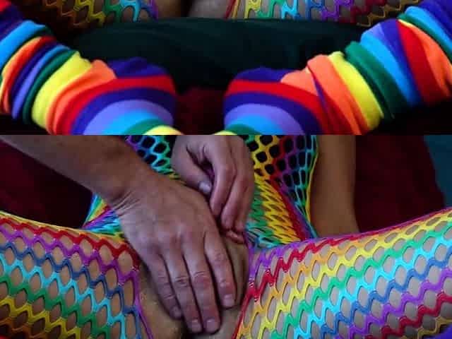 Deep Double Fisting Makes Brunette Moan with Orgasmic Pleasu