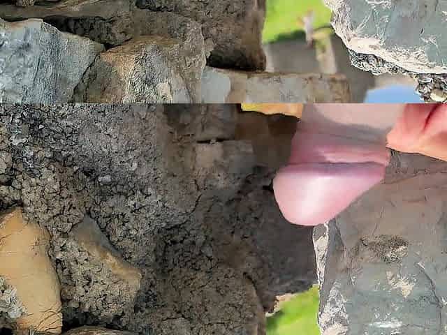 Public Penis Flashing - Angel Assist Me to Cum in Mountains