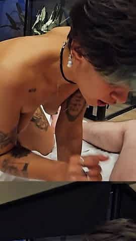I Ask Her to Ride My Cock Without a Condom and She Accepts