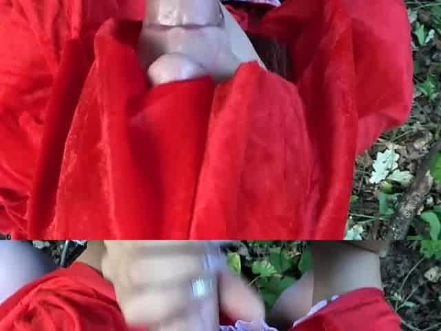 Red Riding Hood's Hardcore Public Adventure