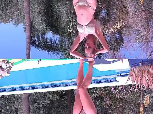 Judys - Hot Horny Milf Lynna Nilsson Gets Naughty By The Pool