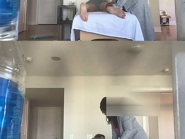 Legit Ebony RMT CAN'T Help Herself And Give In To Asian Cock