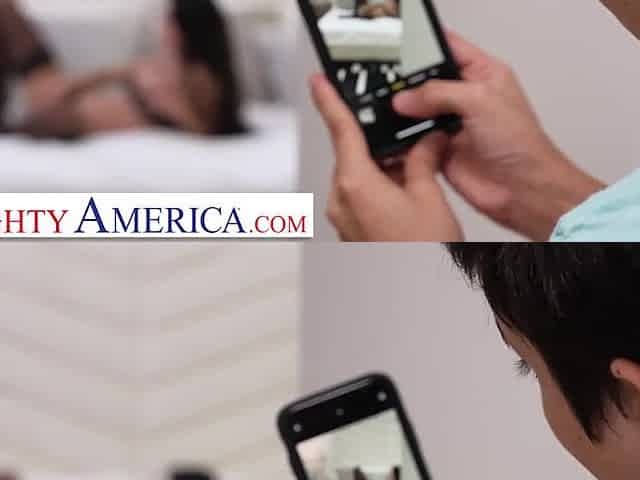 Hot MILF Jamie Michelle Fucks Friend's Son When Her Date Cancels