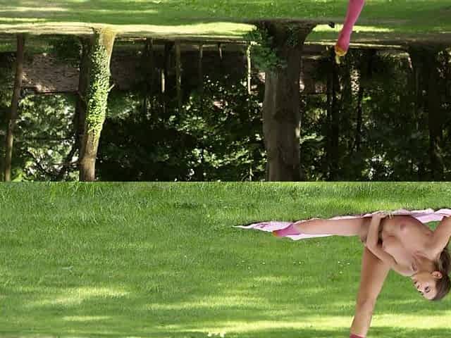 Amateur teen outdoor sex