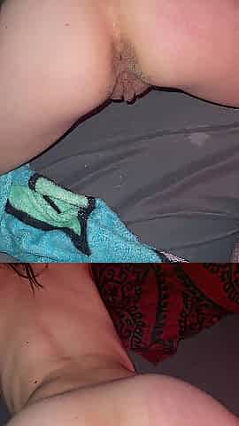 Wife goes Face down butt up