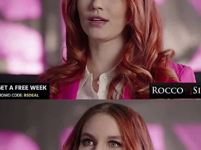 ROCCO SIFFREDI - Hawt Redhead Takes Hardcore Anal - Leya Desantis