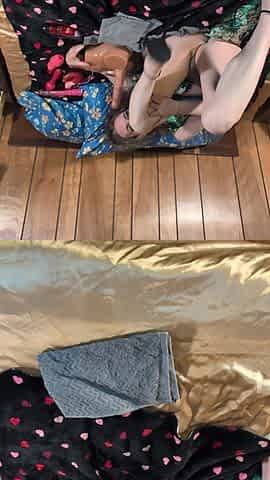 Playing with Her New Sex Toy and I Cum in Her Mouth!