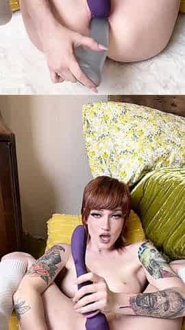 Amateur redhead Milf sucks and fucks a guy