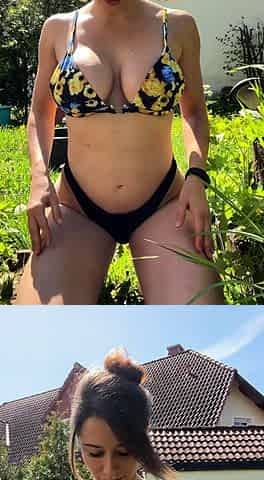 Big boobs milf masturbates with her dildo