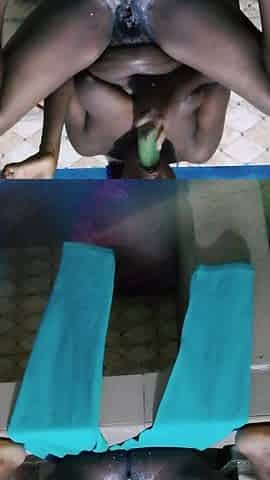 Masturbating for the First Time with My Hairy Big Pussy