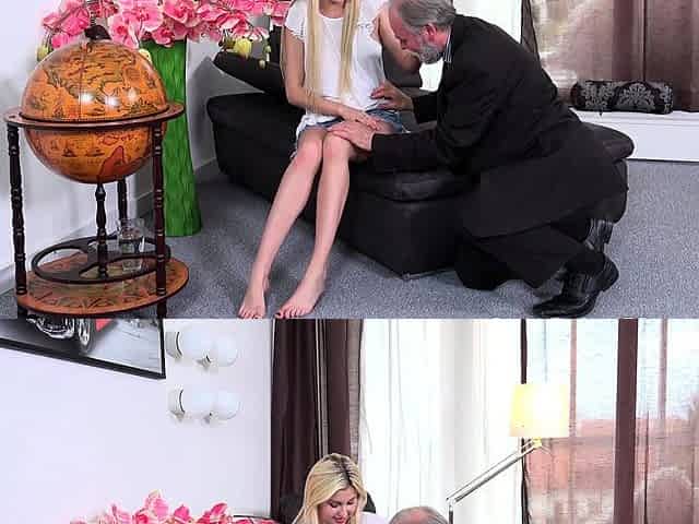 Hardcore for young blonde