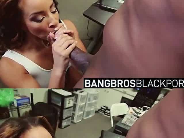 Teanna Trump Black Sweetheart Office Pound - Black Porn