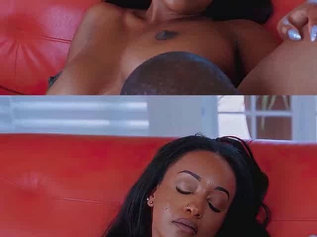 Sexually excited ebony mother i'd like to fuck screws her neighbor's large ebony schlong