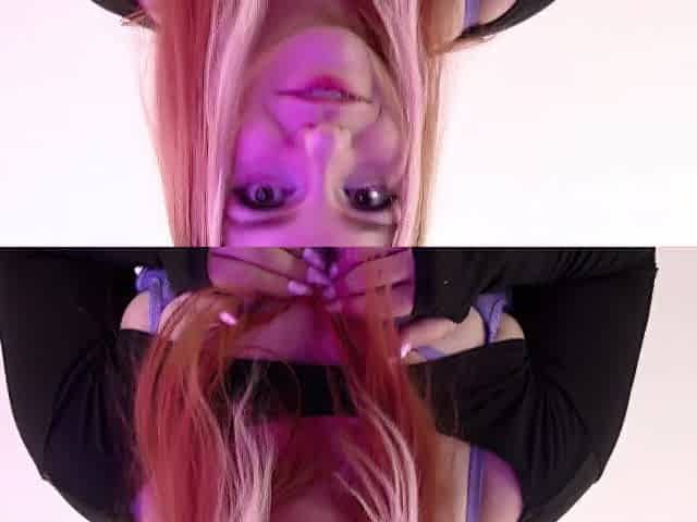 Countdown JOI weenie worship throat full of cum titty screw