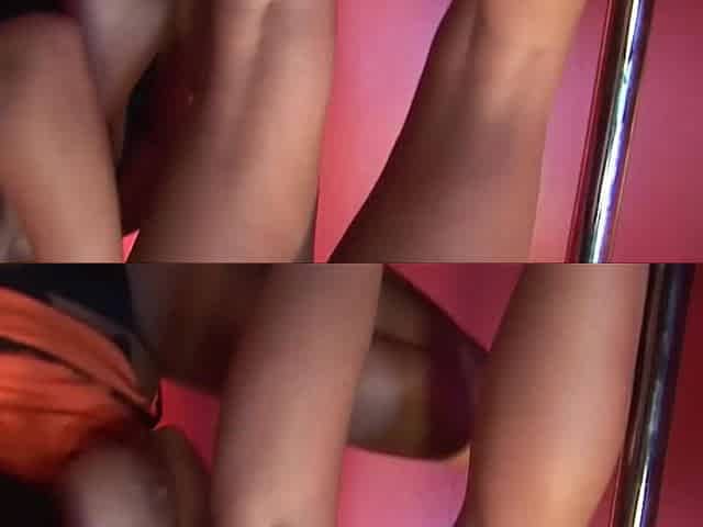 Romana Ryder and Jasmine Ebony engaged in ass-plug with a boy partner.