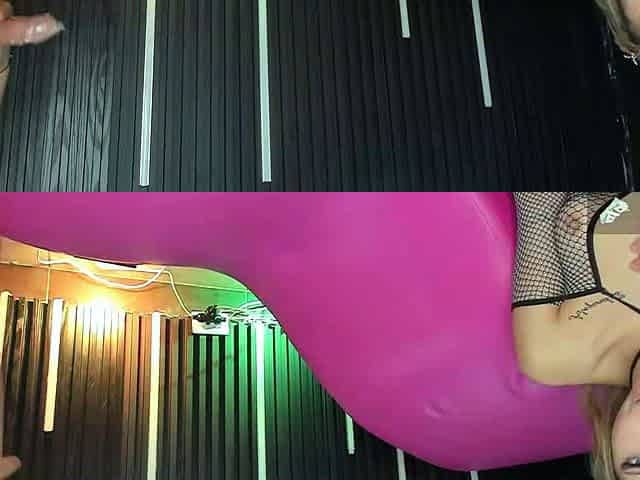 Intense Hardcore Threesome with Two Women on Pink Lounge