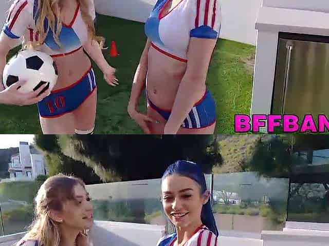 Fit BFFs give a sloppy oral pleasure after their soccer game previous to being hammered coarse and facialized.