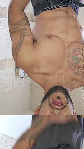 Muscle Worship Solo Cum-Discharged ????????????