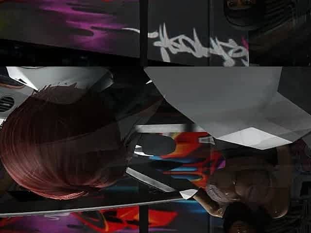 Foxy 3D Superwoman bounces up and down on a cock