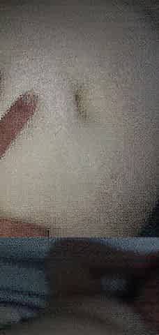 My wife's bushy moist twat close-up