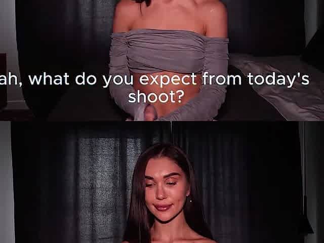European Model Acceded to a Live Broadcast, Hawt Sex, and a Short Interview