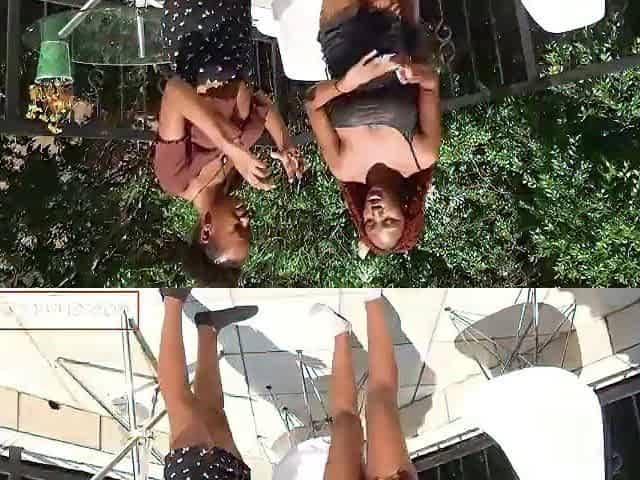 Str8 A BLACK LESBOS with LARGE TITTIES and OBESE BUTT disclosed their true excitement