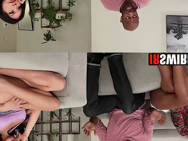 White Hotty Sneaks Out To Screw BFF's Ebony Hubby