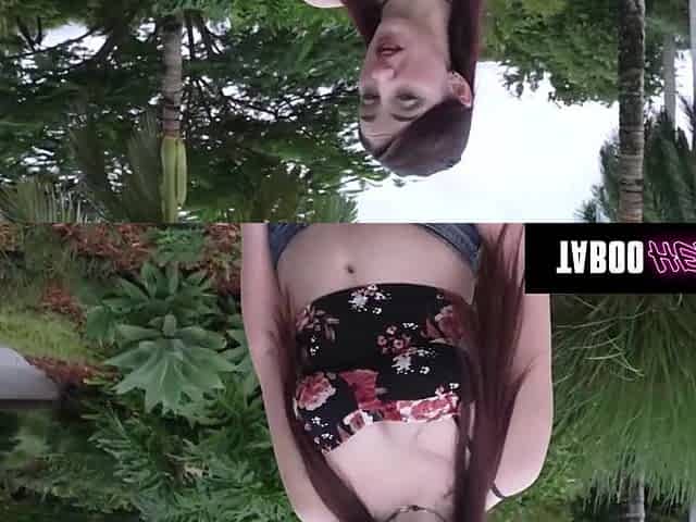 I Walk In On In nature's garb & Natural stepbae Changing!