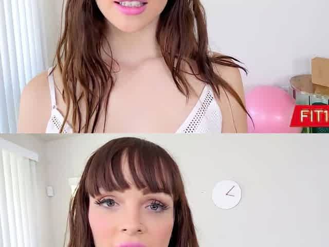 Aliya Brynn Casting Elastic And Turned On Slim Dancer