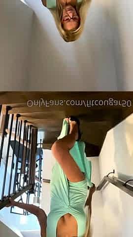 Amateur blond girl with big boobs getting fucked