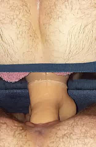 Hirsute FTM takes lengthy pipe unfathomable in his twat