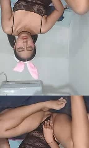 Bad Bunny Makes a Masturbating Video for Her Stepdad