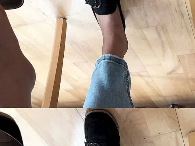 Amateur Foot Fetish Girlfriend Sucks and gives a Footjob